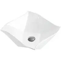 Mexen Elvira opbouw wastafel 42 x 42 cm, wit - 21894200