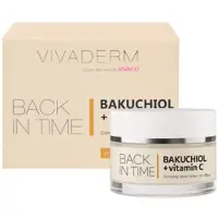 Vivaco BACK IN TIME luxe beschermende Dagcrème voor het Gezicht met Bakuchiol & Vitamine C