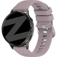 Bandz Siliconen 'Deluxe' bandje geschikt voor Garmin Vivoactive 4s / Vivomove 3s / Venu 4 - 41mm / Venu 3s / Venu 2s / Forerunner 265s / Forerunner 255s - Lavendel