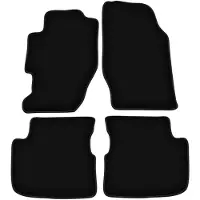 Basic zwarte veloursmatten voor: Honda Accord VI coupé (1998-2002)