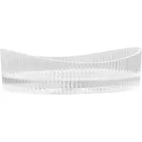 Mexen Kivo glazen opbouw waskom 50 x 37 cm, transparant - 24215000