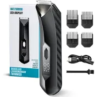 SCH Trimmer Mannen Schaamstreek - Trimmer Schaamstreek - Bodygroomer Mannen - Trimmer - Zwart - 18cm x 8cm x 6cm