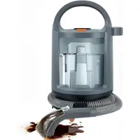 Aura Stoomreiniger Bank - Vlekkerreiniger - Tapijtreiniger - 1350W - 10 in 1 - Grijs - 30cm x 30cm x 35cm
