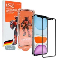Cadorabo Screenprotector geschikt voor iPhone 11 - Pantser film transparant Beschermende film Geharde (Tempered) display beschermglas in 9H hardheid met 3D Touch