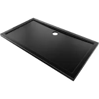 Mexen Flow rechthoekige douchebak slim 150 x 85 , mat zwart - 46R708515