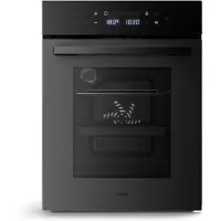 Klarstein Velaire inbouwoven - 49 liter elektrische oven, 10 kookmodi, touchbediening, geëmailleerde binnenkant, driedubbele glazen deur, energieklasse A, inbouwoven, 45 cm