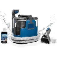 Aura Stoomreiniger Bank - Vlekkerreiniger - Tapijtreiniger - 1200W - 1750ML Schone Tank -Blauw - 34cm x 23cm x 36cm