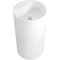 Mexen Ajax-02 vrijstaande wasbak van composiet 45 x 45 cm, wit mat - 26514500