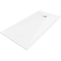 Mexen Stone+ rechthoekige composietdouchebak 160 x 70 , wit - 44107016