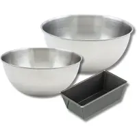 Zenker Bakkerset met mini cakevorm 16 cm, 2 mengkommen en 1 spatel