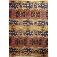 Desigual Sjaal beige / cognac / geel / zwart