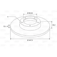 Valeo 085291 Koplamp
