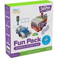 MyFirst FP3304AC-WM01 Filamentpakket PCL Flexibel, Geurarm, Niet-trekkend Rood, Wit, Blauw, Geel, Lichtblauw, Groen, Bruin, Oranje 1 set(s)