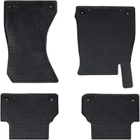 vidaXL Automat 4 pcs Zwart geschikt voor Audi A4 B9 2015-2024 Rubber