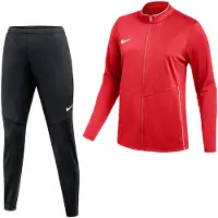 Nike Dri-FIT Park 26 Trainingspak Full-Zip Dames Rood Zwart