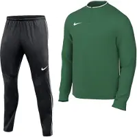 Nike Dri-FIT Park 26 Trainingspak 1/4-Zip Donkergroen Zwart