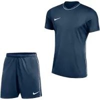 Nike Dri-FIT Park 26 Trainingsset Donkerblauw Wit