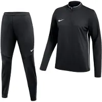 Nike Dri-FIT Park 26 Trainingspak 1/4-Zip Dames Zwart Wit