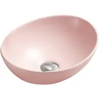 Mexen Elza opzetwastafel 40 x 33 cm, roze mat - 21014044