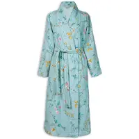 Pip studio Badjas Les Fleurs Blauw-S