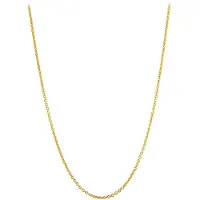 Cavill - Elegante halsketting - 925 Sterling zilver verguld - 60 cm - Luxe subtiele dames ketting - Tijdloos design - Zilveren halsketting