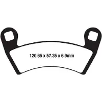 EBC Fa-r Series Fa656r Gesinterde Remblokken
