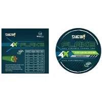 Sugoi Flake Braided Line 250 M Groen 0.300 mm