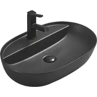 Mexen Adel wastafel opbouw 60 x 41 cm, zwart mat - 22166085