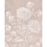 IXXI Faded baroque flowers, Bloomery Decor - 80 x 100 cm - Gratis ophangtool - Grote wanddecoratie en posters - Vintage, Bloemen