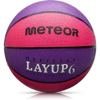 Meteor Layup 6 - Basketbal - voor het spelen van basketbal - Sportuitrusting - Roze / Paarse