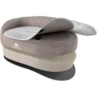 Knuffelwuff orthopedisch hondenbed Jessy oversized XXXL 155 x 105cm beige