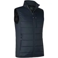 Deerhunter 4791 Heat Padded Waistcoat Dark Blue-Warmte vest gewatteerde electrische bodywarmer Maat 5XL