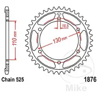 JT Sprockets JTR1876.45 Kettingwiel