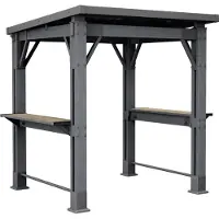 Keter Signature Grill Gazebo - 200x247x238 cm - Ashwood