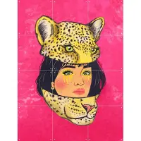 IXXI Tough on the Outside - Soft on the Inside, Raissa Oltmanns - 60 x 80 cm - Gratis ophangtool - Grote wanddecoratie en posters - Illustraties, Pop