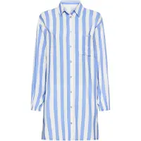 s.Oliver Nachthemd royal blue/koningsblauw / wit