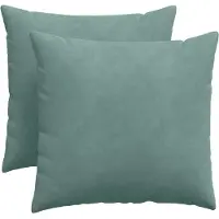 vidaXL Zitkussens 2 pcs Zeegroen 50 x 50 cm Corduroy stof