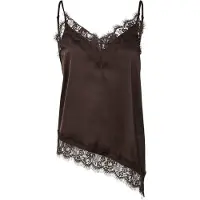 Pieces Top 'PCNOMI' chocoladebruin