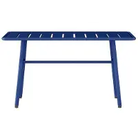Vente-unique Metalen salontafel voor in de tuin - Nachtblauw - MIRMANDE van MYLIA