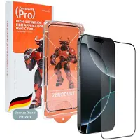 Cadorabo Screenprotector geschikt voor iPhone 16 PRO MAX - Pantser film transparant Beschermende film Geharde (Tempered) display beschermglas in 9H hardheid met 3D Touch