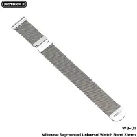 Remax WB-01 - Horlogebandje 22mm - Universeel - Milanees - Tarnish