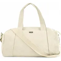 Solier SM05 Shala – Sporttas dames – Lichtgewicht – Ruim hoofdvak – Verstelbare schouderriem – Beige