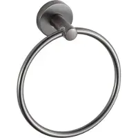 Mexen Remo handdoekhouder, geborsteld gun grey - 7050732-66
