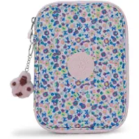 Kipling Tas '100 Pens' blauw / donkergroen / lila / rosa