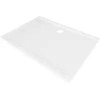 Mexen Flow rechthoekige slanke douchebak 80 x 75 , witte glans - 46R107580