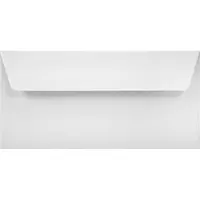 Netuno Gefactureerde witte enveloppen DL - 110 x 220 mm - 25 stuks - HK zelfklevend met plakstrip - 120 gram - Acquerello -