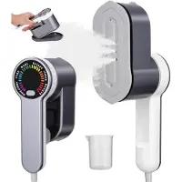 Aura Stoomapparaat Kleding - Kledingstomer - Handstomer - 120ml - Grijs - 15cm x 11cm x 25cm