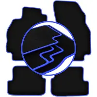 Fortuna CARLUX-BLUE automatten voor: Renault Megane II hatchback (2002-2008)