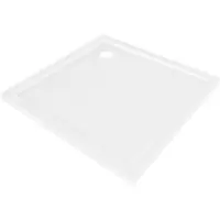 Mexen Flow douchebak vierkant slim 95 x 95 , wit glans - 46S109595