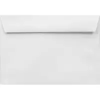 Netuno Gladde witte enveloppen A6 - 125 x 175 mm - B6 - 100 stuks - HK zelfklevend met plakstrip - 100 gram - Amber -